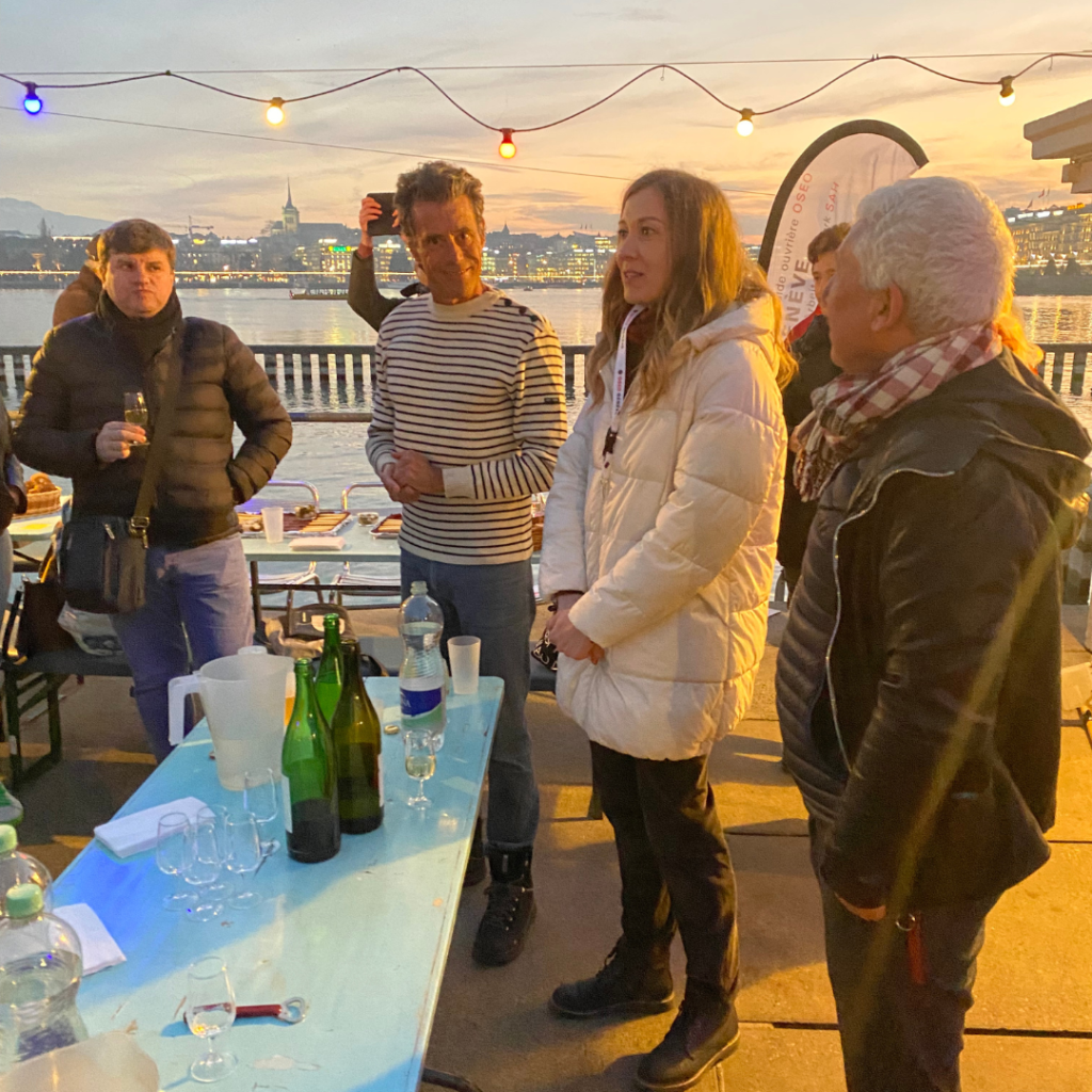 « Fondue de l’intégration » OSEO Genève aux Bains des Pâquis OSEO Oeuvre Suisse d